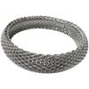 Excellent TIFFANY&Co. Bracelet Somerset Bangle Mesh Knitting Silver SV925 Mens Used