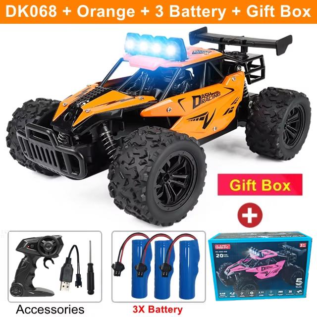 1:16 RC Car Remote Control Cars 2WD Radio Buggy Truck Drift Racing Climbing Off Road Vehicle Outdoor Toy for Boy Kid Children