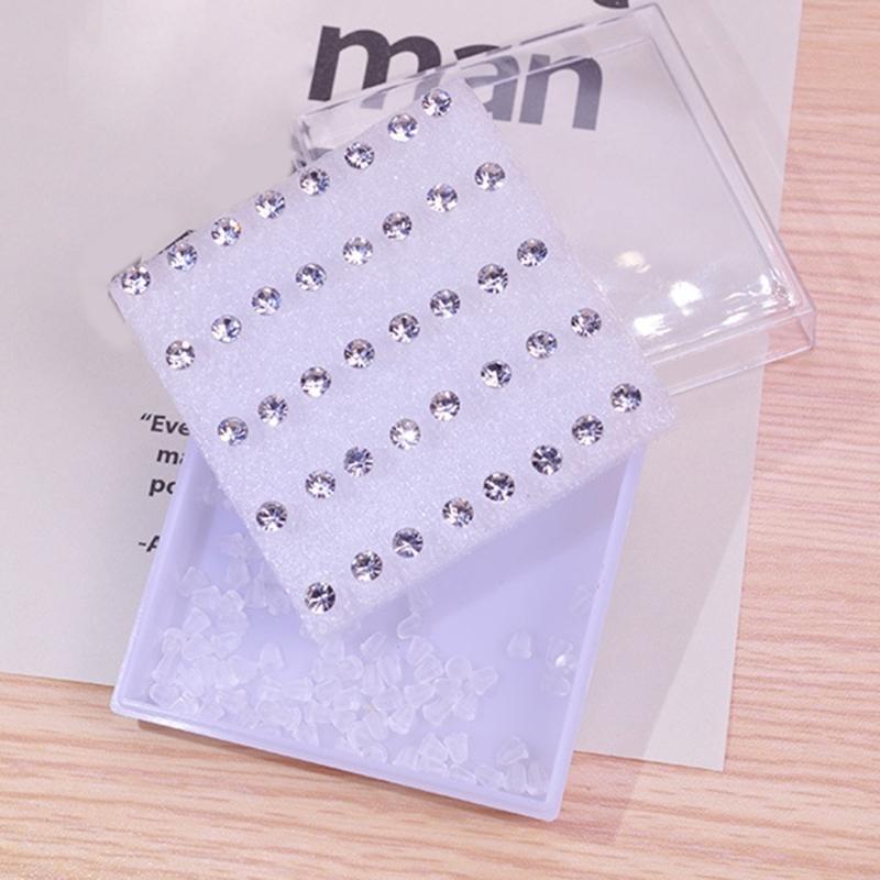 Anti Allergy Plastic Earrings Set Versatile Plastic Earrings Adornment Comfortable Resin Backs Ear Studs Ornament