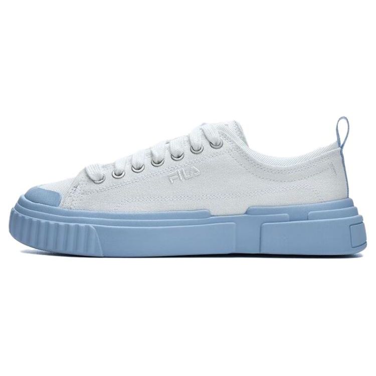 Fila Loop Retro Low-Top Canvas Sneakers Women Sneakers White Blue F12W322305FBW
