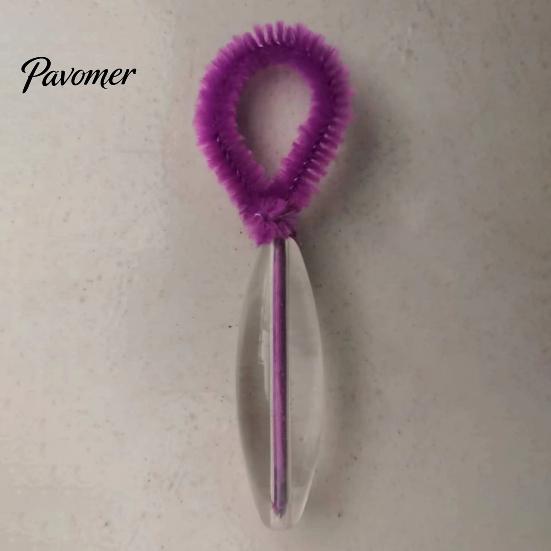 Navel Cleaning Tool Belly Button Brush, Soft Bristle Cleaner with Anti Slip Mini Grooming Beaded Handle, Portable Body Care for Travel, Cute