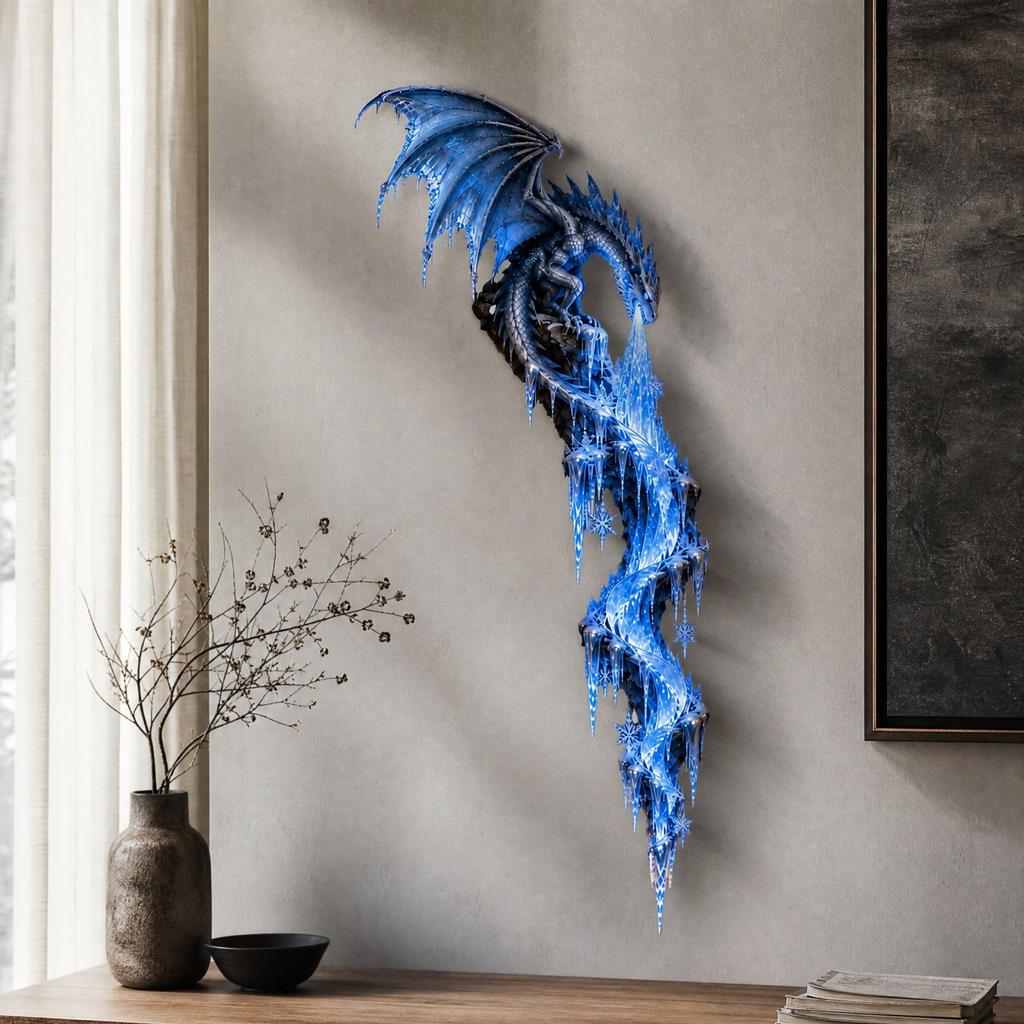 Frost Glowing Wall Decor Light, Holiday Ambience Wall Hanging Lamp for Home Party Decoration