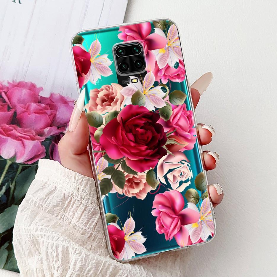For Xiaomi Redmi Note 9 Pro Case Note 9S Fashion Painted Cover Soft Silicone Phone Cases For Redmi Note 9 Pro Max Note9 S Fundas