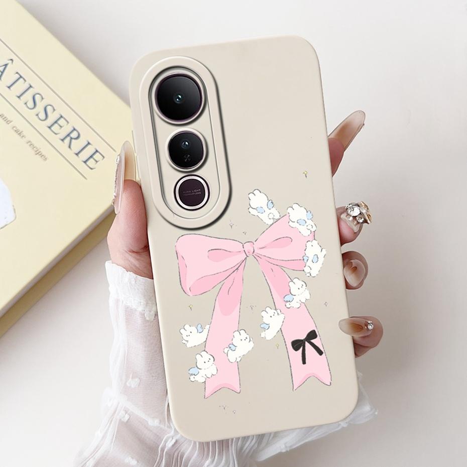 For Vivo V50 Lite V50 2025 Beautiful Butterfly Floral Phone Case For Vivo V50 V 50 V50lite 4G 5G Soft Silicone Shockproof Cases