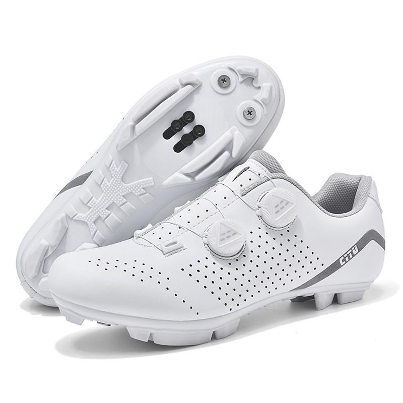 XT6070 Mens Cycling Shoes Mountain Bike Road SPD Clipless Hard Sole Breathable Anti-Slip Shock Absorption