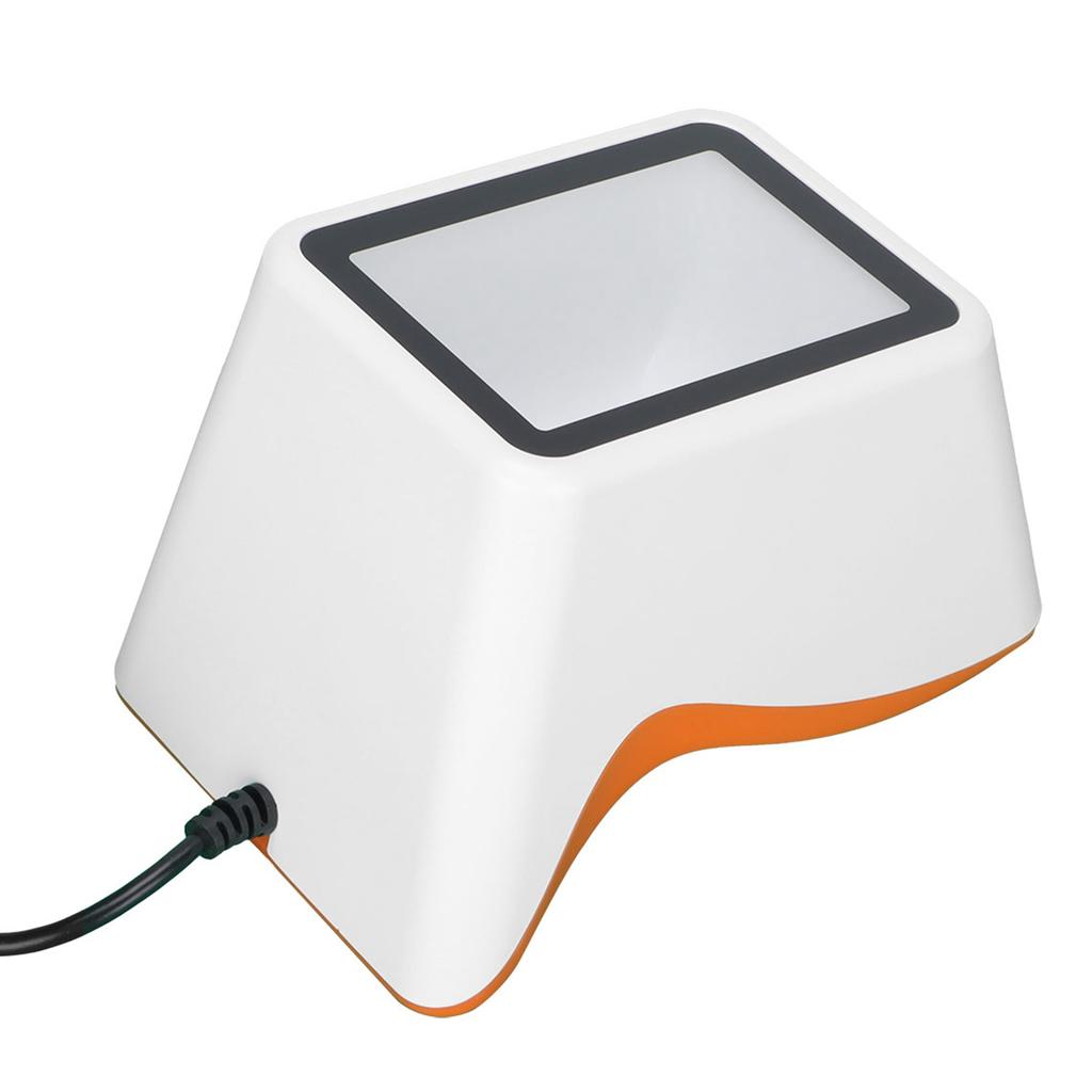Desktop Barcode Scanner Quick Respond Large Window Stable Efficient Energy Saving QR Code Scanner