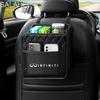 For INFINITI EX25 FX35 Q30 Q50 FX37 QX55 QX70 FX45 FX50 Leather Car Storage Travel Hanger Organizer Storage Bag Auto Accessories XX555