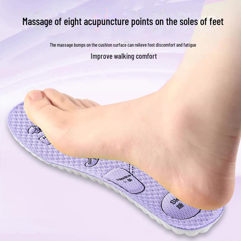 Brant antibacterian cu lavandă: Talpă moale, respirabilă, absorbantă de șocuri și transpirație, pentru sport și timp liber