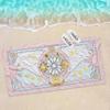 Cardcaptor Anime Sakura Microfiber Printed Beach Towel Mountain Climbing Yoga Beach Swimming Running Absorbent Soft Towel