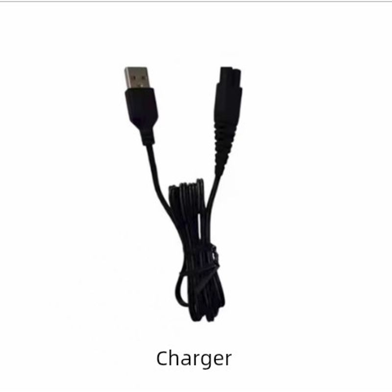 

Curry Wolf Whitening Device Barber Shop Oil Head Three-Knife Net Shaving Shaver Hair Salon Hairdressing Shaving Head Handy Gadget Curry Wolf R11 Charging Cable (Accessory)