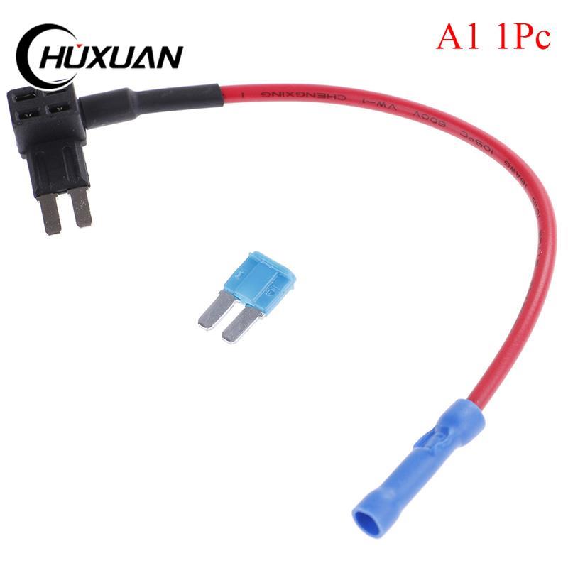 1/2/5pcs ACS Add A Circuit MICRO 2 Piggy Back Pluggable Standard Blade Tap Holder Car Fuse Box Electric Appliance With Fuse Tool