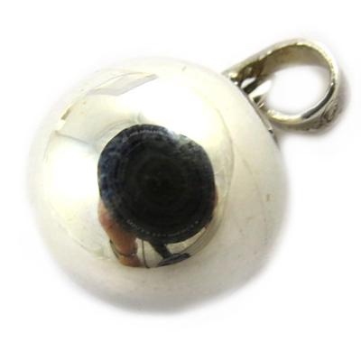 [M7144] - Silver 'Marbles' Pendant - 12 Mm