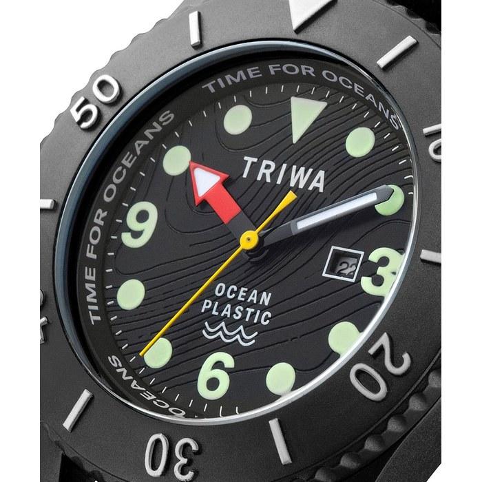 [Triwa] Time for Oceans Submariner TFO206-CL150112 Watch, Black