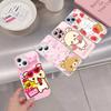 Anime Cute Cartoon Rilakkuma Movie For IPhone 14 13 12 Mini 11 Pro XS Max X XR 14 Plus Tempered Glass Cover