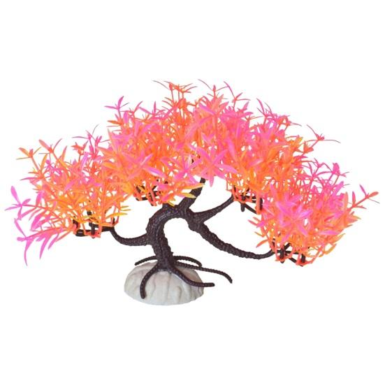 Artificial Aquatic Plant Small Aquarium Tree Realistic Simulation Plastic Hydroponic Long-lasting Water Plant Decorations