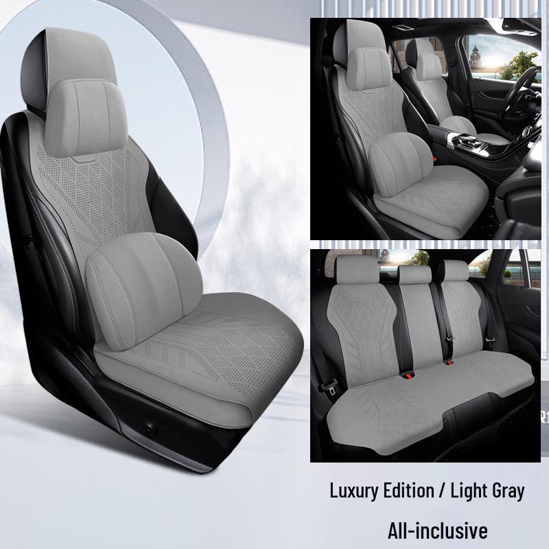 Universal Leopard 8 Breathable Seat Covers for 2025 Fangchengbao 5-Seater – All-Season Titanium 3 Cushions