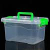Customizable Transparent Plastic Storage Box for Toys, Cars, and Large Clothes