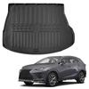 Bac de coffre sur mesure - - Lexus NX 2 (2021+) - Noir mat - Antidérapant - Bords hauts