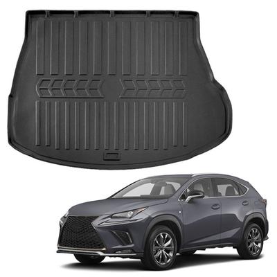 Bac De Coffre Sur Mesure Lexus NX 2 (2021+), Noir Mat, Antidérapant, Bords Hauts