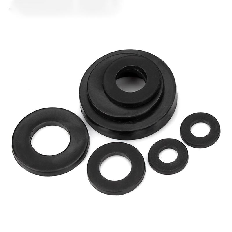 M2 M2.5 M3 M4 M5 M6 M8 M10 M12 M14 M16 M20 Black Nylon Flat Washer Plastic Sealing Hard Washers Insulation Gasket Ring