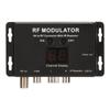RF Modulator Professional AV to RF Convertor with IR Repeater for Set Top Box DVR DVD