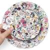 53 Sheets of Senren Manhua Cartoon Graffiti Stickers—Personalized, Creative Decoration for Journals, Notebooks, and Games