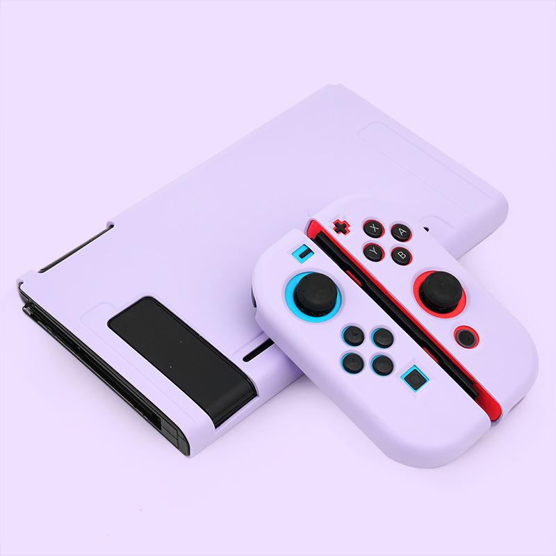 TPU Soft Protective Shell for Nintendo Switch Game Host Console All-inclusive Cover Protection Case Pouch Console Accessories