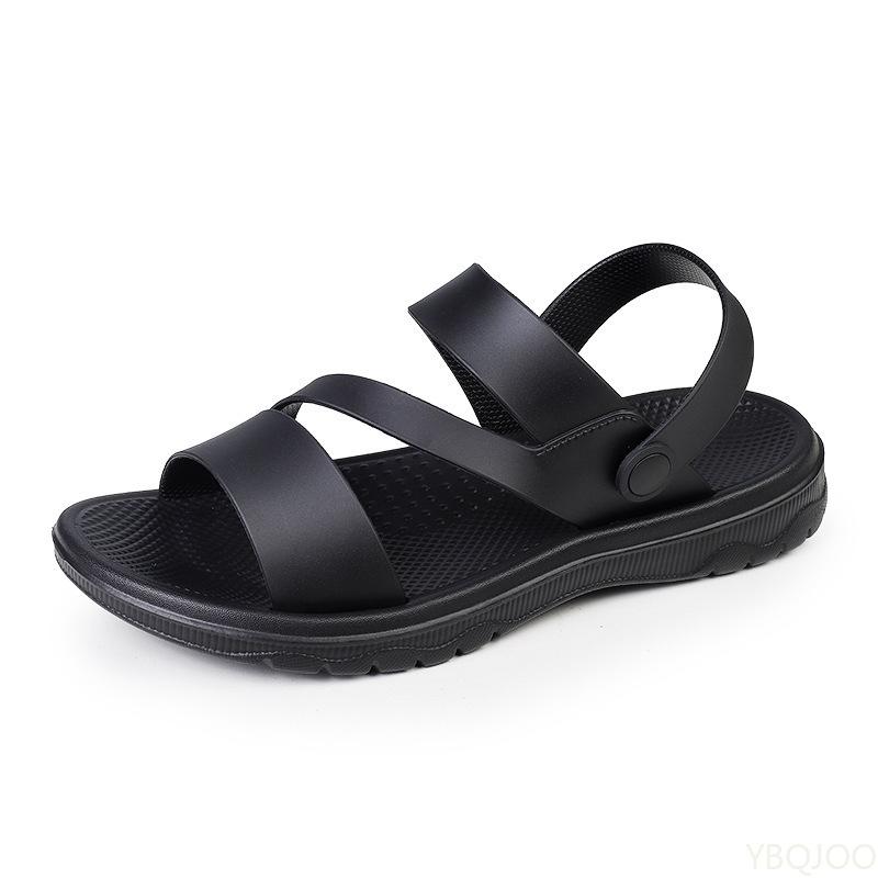 Comfortable Beach Casual Shoes Non-slip Breathable Roman Shoes Flip-Flop Garden Shoes Summer Men's Sandals Outdoor Mens Slippers