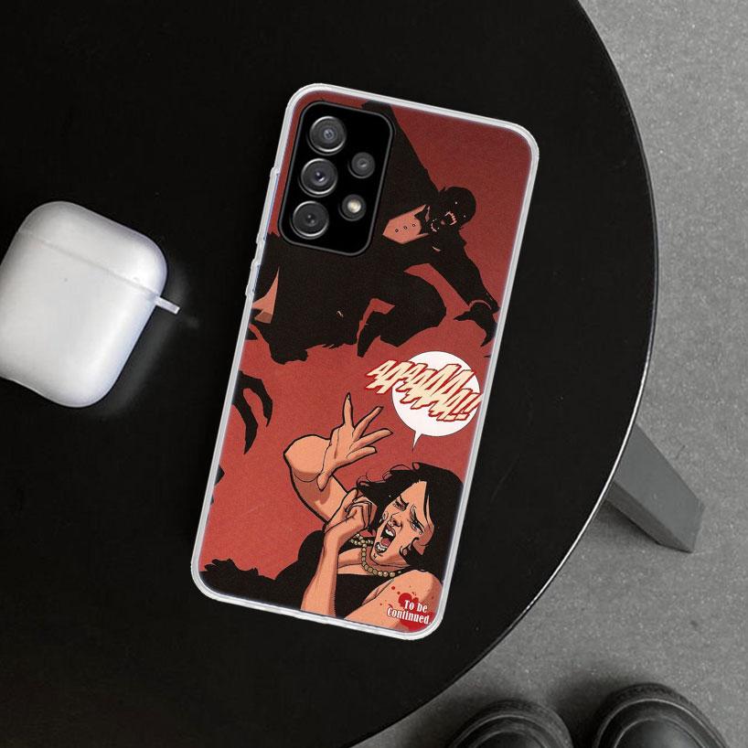 Gothic Vampire Scarlet Art Phone Case for Samsung Galaxy A17 A16 A26 A36 A56 A57 A37 A15 A25 A35 A55 A14 A24 A34 A54 A13 A23 A33