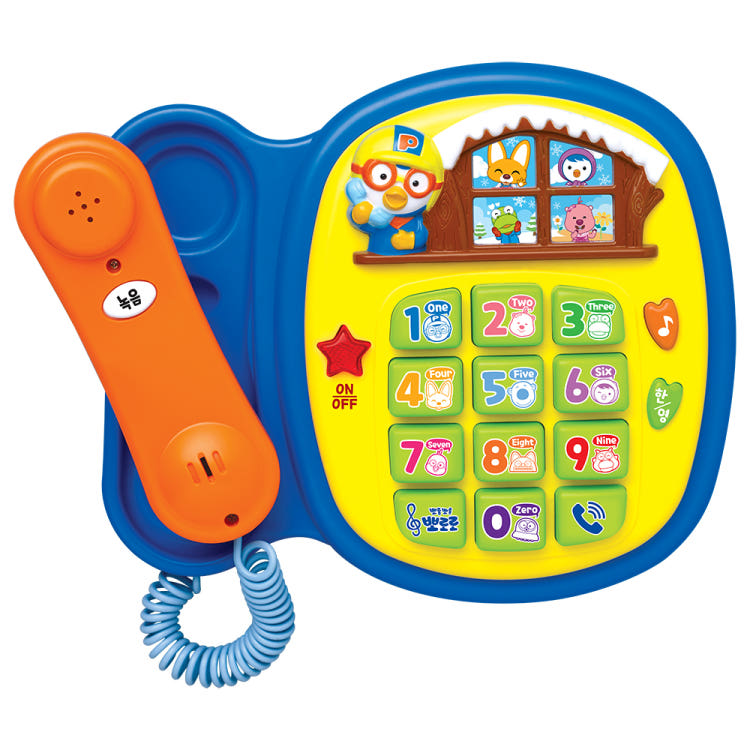 [mimi world] Pororo The Little Penguin Singing & Talking Toy Phone
