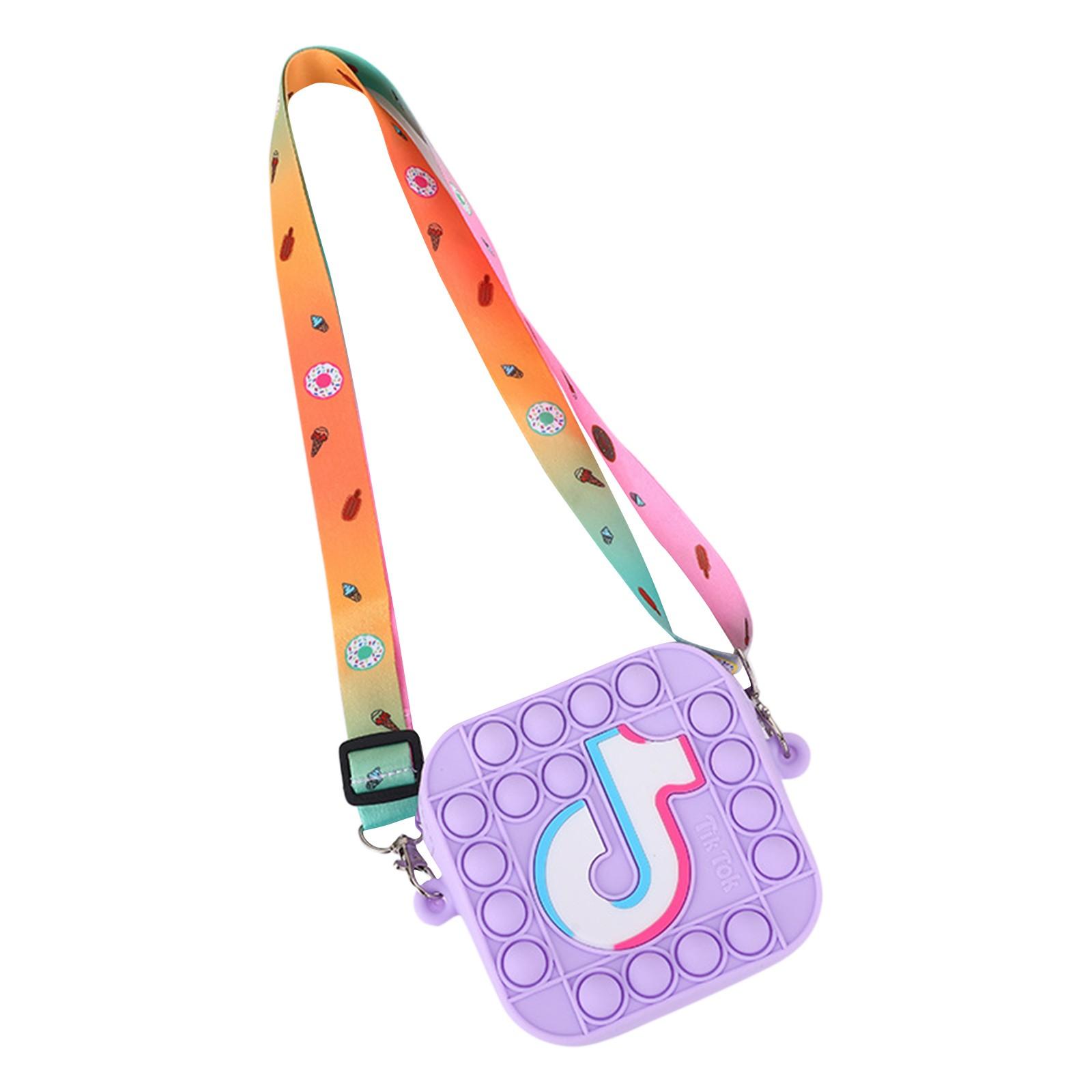 

Рождественский игрушечный кошелек для монет, пузырьковые игрушки для снятия стресса для взрослых детей One size