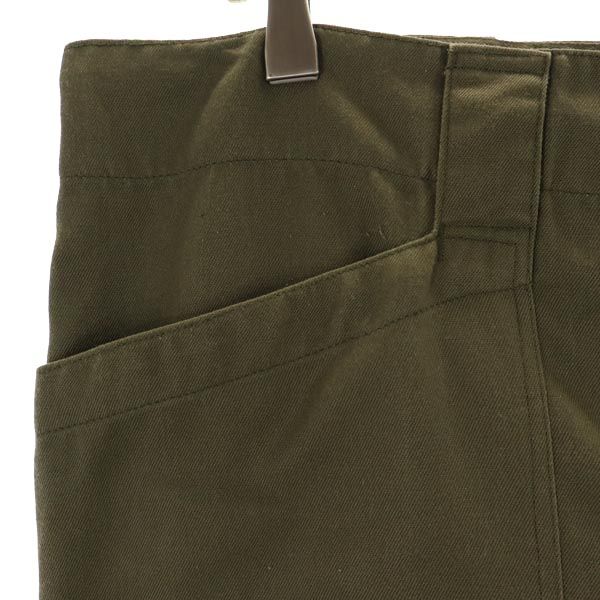 Austrian Army 80s military cargo pants Khaki Button fly Big size Men's Used