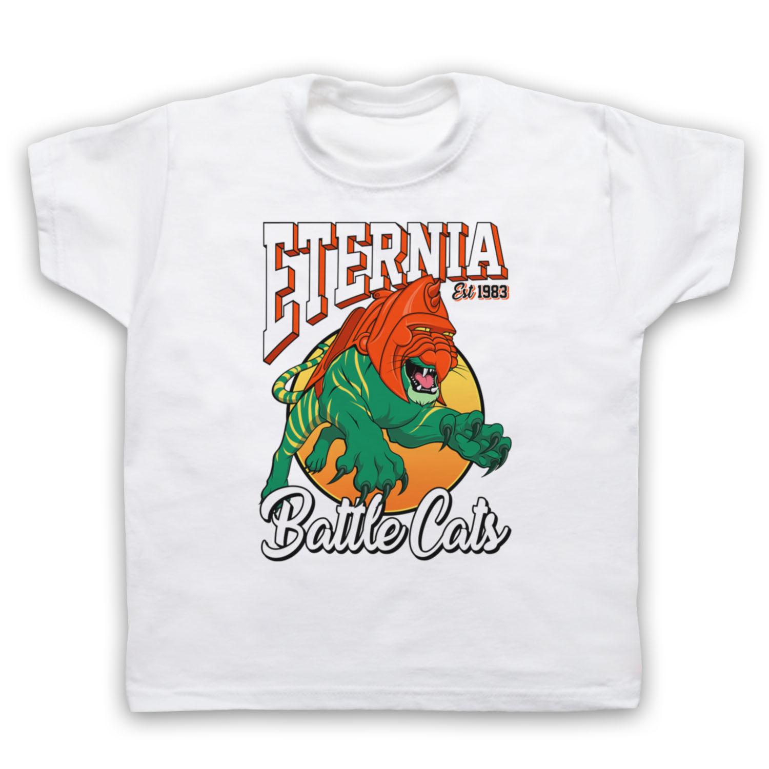 HE-MAN ETERNIA BATTLE CATS SPORTS TEAM PARODY CARTOON KIDS CHILDS T-shirt 120