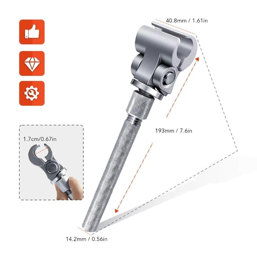 Metal Hinge Adjustment Tool Adjustable Head Hinge Alignment Tool Furniture Repair