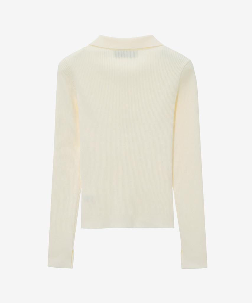 MIND BRIDGE WOMEN [On][W] Slim Fit Ribbed Collar Knit - 4 Colors