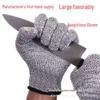 Level 5 Cut-Resistant Gloves: Food Grade, Anti-Cut, Wear-Resistant, Protective for Kitchen, Gardening, Fishing
