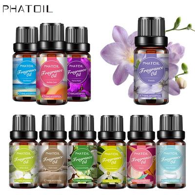 PHATOIL 10ML Profumo Oli Essenziali per Aromaterapia Diffusore Spa Massaggio Cura della Pelle Umidificatore Fragranza Muschio Bianco Fresia Angelo Oli Aromatici
