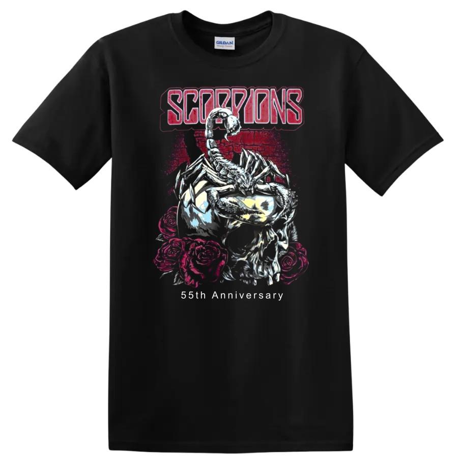 Scorpion Graphic T Shirt 50th Anniversary Design Music Lover Tee