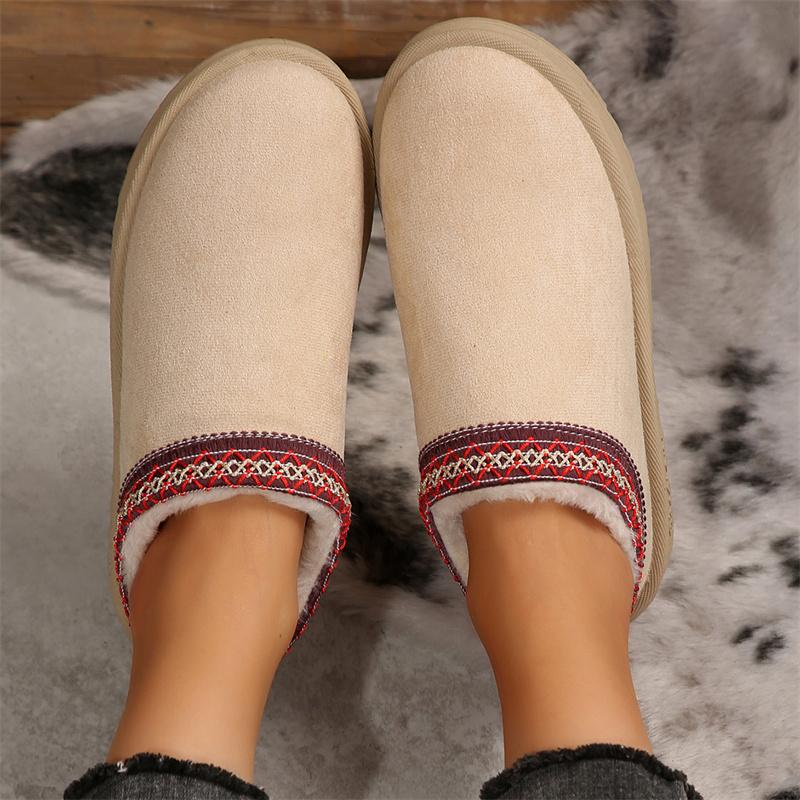 Зимние сапоги для снега женские новые теплые кашемировые на толстой подошве на плоской подошве полутапочки хлопковые туфли теплые сапоги из кашемира 36 3479₽