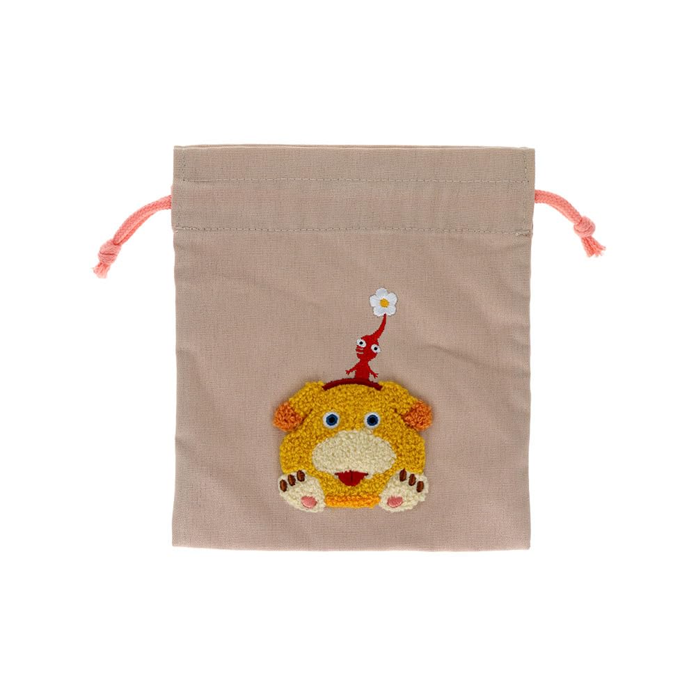 

Канцелярские товары Sunstar Pikmin Товары Nintendo Мешок на шнурке Sagara S2336669, Вышивка, Бежевый, бежевый