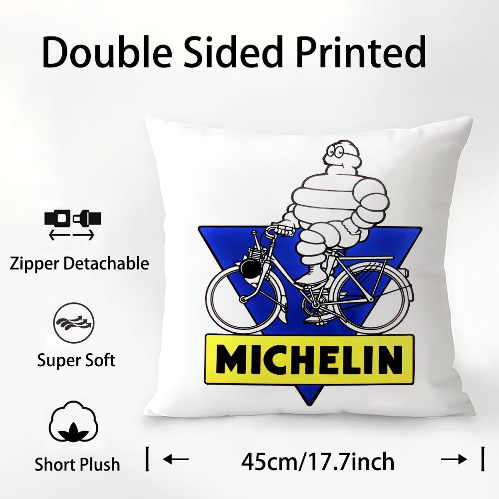 

M-MichelinS T-Шины Наволочка Плюшевая Ткань Мягкий Двусторонняя Печать Чехол для Подушки Дивана Наволочки 12x12Inch