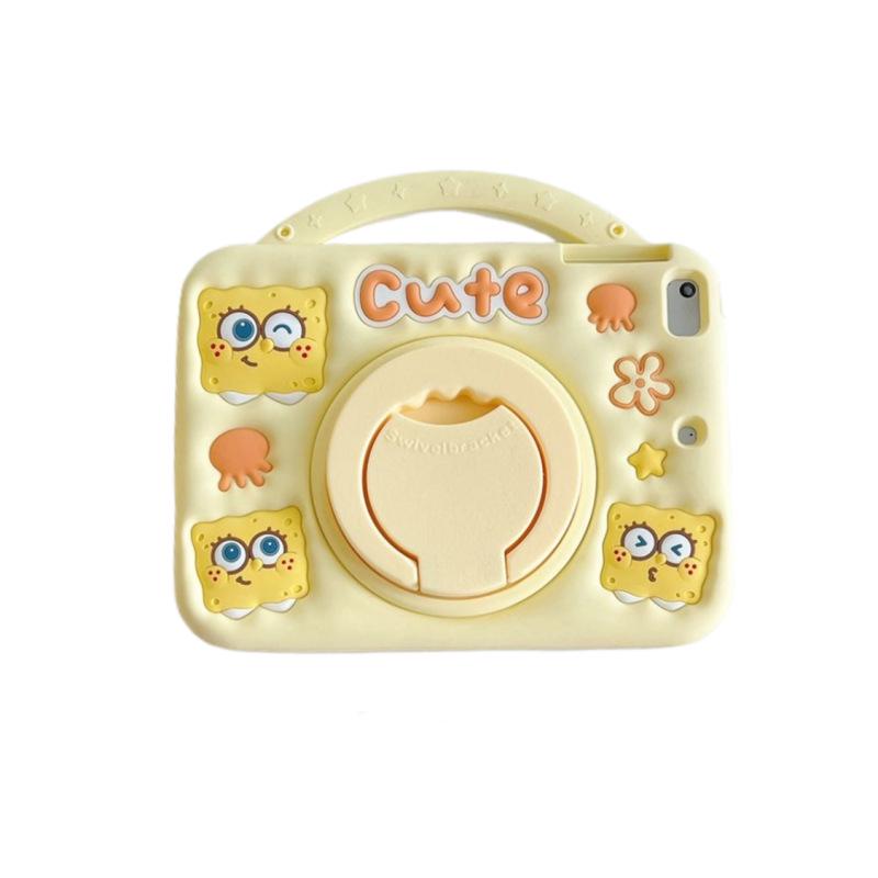 SpongeBob Silicone Protective Case for Xiaomi 5/6/7 Pro & Redmi Pad SE