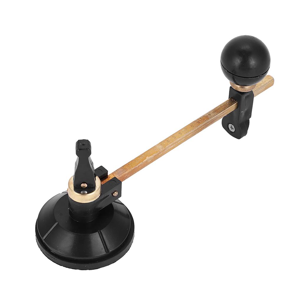 Glass Cutter 6 Wheel Circular Cutting Cutter with Suction Cup (#1)