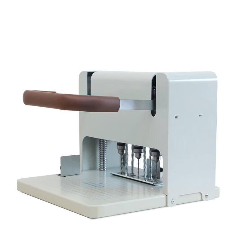 QIYAN Heavy-Duty 3-Hole Punch & Binder Machine CN plug (adapter included)