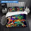 Alien heroes 3pcs K-pop music group Bedding set,Ideal for Bedroom, Dormitory,Including Duvet Cover And 2pcs Pillowcases,Fan gifts