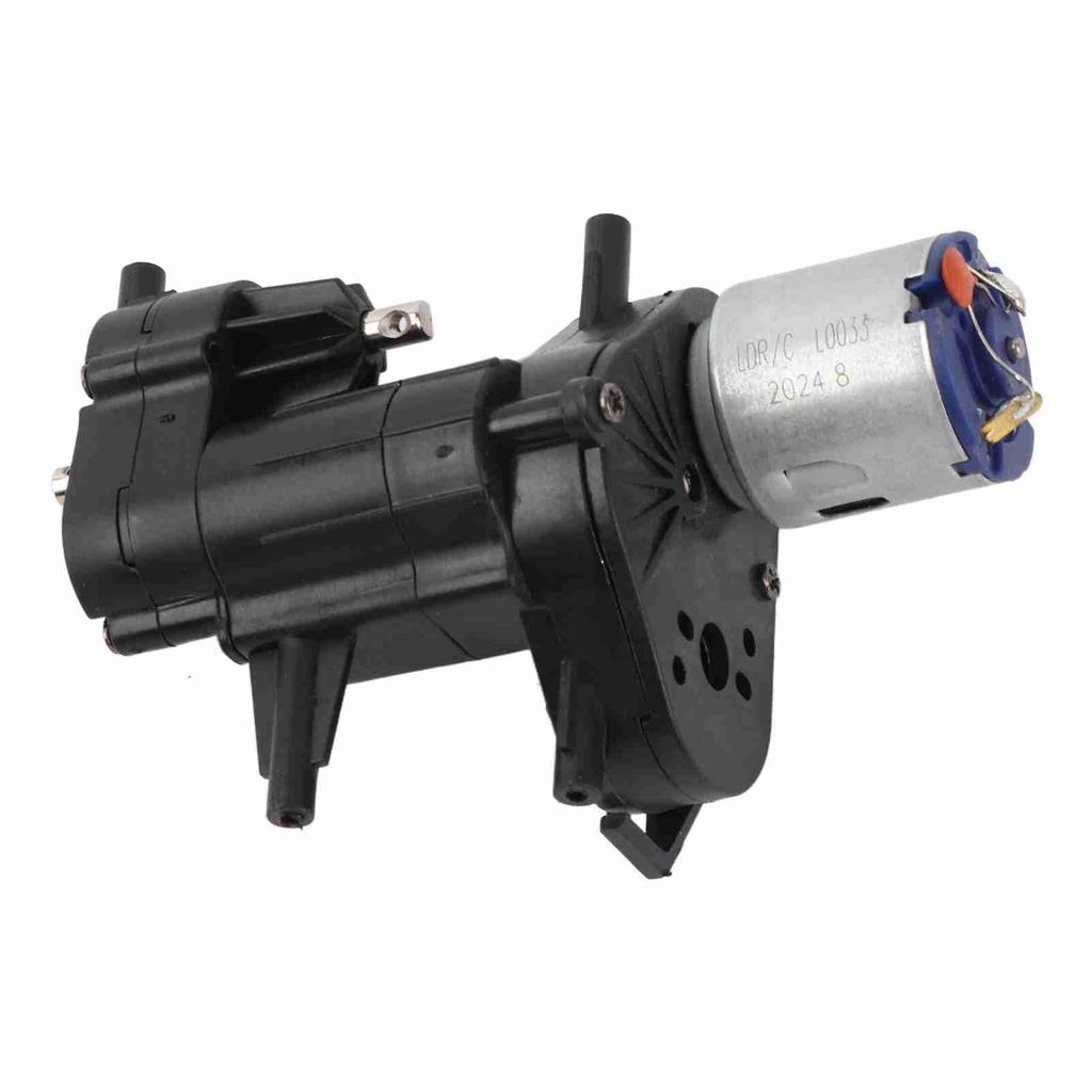 RC Car Gearbox Plastic Copper RC Car Transmission Box Replacement for Unimog Black