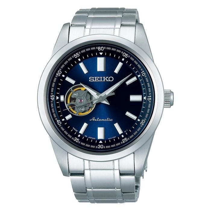Мужские механические часы SEIKO SELECTION SCVE051 (Автоматические и с ручным заводом), Синий циферблат