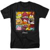 Fraggle Rock - Squared -  Unisex Short Sleeve Children's T-shirt - Black