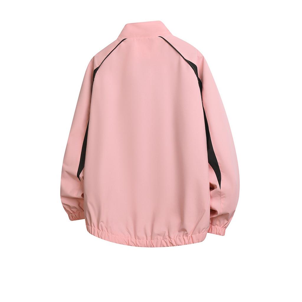 Stitching Sports Stand Collar Jacket Outdoor Cold Windproof Men's Jacket Casual All Fashion Zipper Jacket