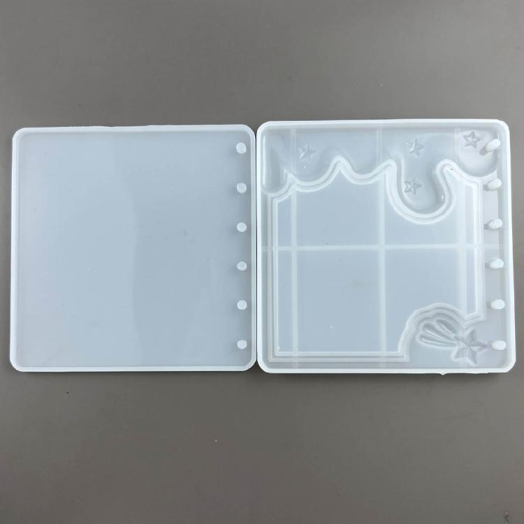 A7 Notebook Cover Molds Handmade Epoxy Resin Mould DIY Crafts Jewelry Making
